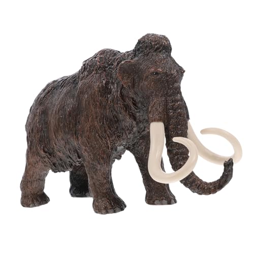 SOIMISS 1 Stück Tiermodell Lernspielzeug Wolliger Realistischer Elefant Alte Tiere Ausgestorbene Tierfiguren Großes Elefant Tierfigur Simuliertes Elefantenspielzeug von SOIMISS