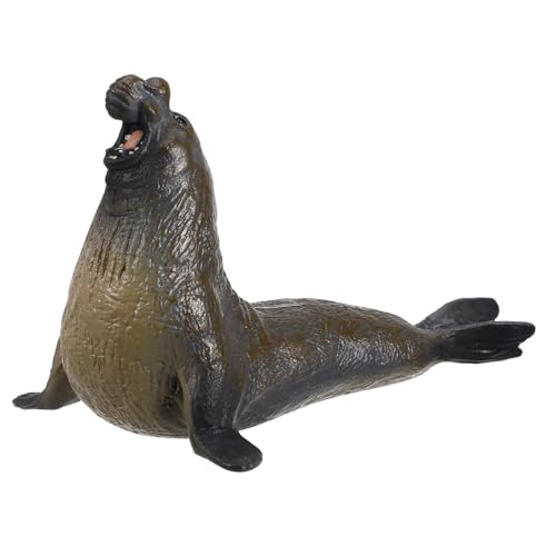 SOIMISS 1 Stück Tierornament Kinderspielzeug Das Tier Lernspielzeug Simulation Seeelefant Kinderspielzeug Seeelefant Ornament Simulation Tier Meereslebewesen Modell von SOIMISS
