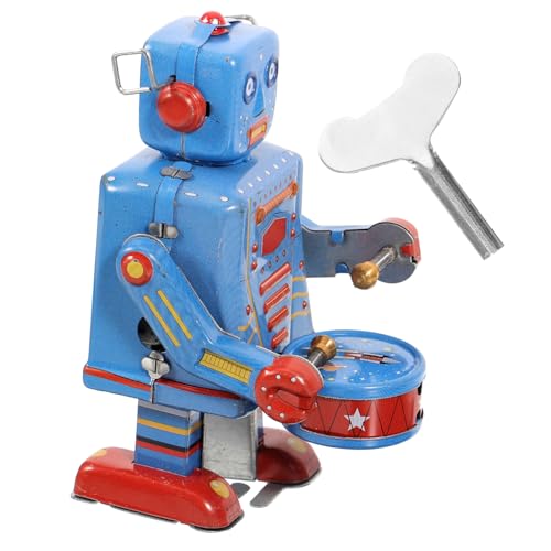 SOIMISS 1 Stück Trommel Roboter Roboter Für Roboter Vintage Roboter Schlagzeuger Uhrwerk Trommelroboter Aufziehroboter Spielzeugschlüssel Achtung Vintage Roboter SOIMISS 1 Stück Trommel Roboter Roboter Für Roboter Vintage Roboter Schlagzeuger Uhrwerk Trommelroboter Aufziehroboter Spielzeugschlüssel Achtung Vintage Roboter von SOIMISS