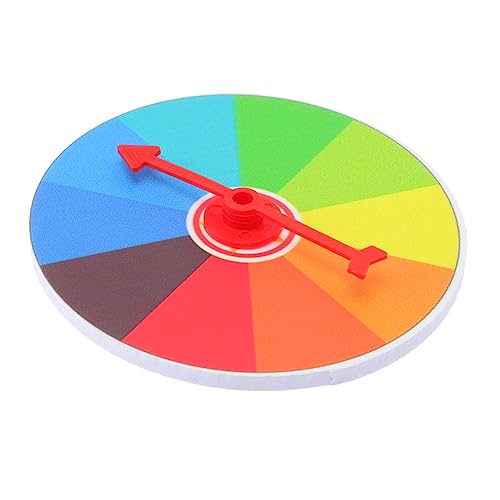 SOIMISS 1 Stück für Spinnrad Karnevalsspiele Rad für Preise glücklich interaktives Fasching Spiele Toys Match Spielrad ziehen Spiel Wendeplatte Schaum Colorful von SOIMISS