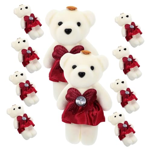 SOIMISS 10 Stück Blumenstrauß Dekorative Bärenpuppe Valentinstags -bärenspielzeug Valentinstagbär Valentinstagsbär Ausgestopftes Valentinstag Ausgestopfte Tiere Tierstrauß Plüsch SOIMISS 10 Stück Blumenstrauß Dekorative Bärenpuppe Valentinstags -bärenspielzeug Valentinstagbär Valentinstagsbär Ausgestopftes Valentinstag Ausgestopfte Tiere Tierstrauß Plüsch von SOIMISS