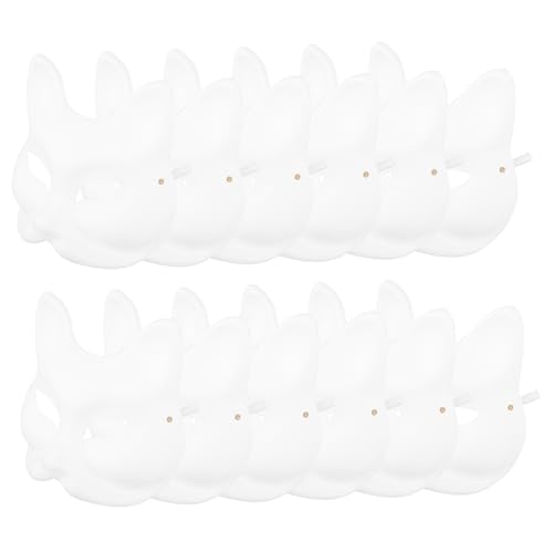 SOIMISS 10 Stück Diy Maske Unbemalt Papiermaske für Karneval Halloween Cosplay Kreative Leere Maske zum Bemalen für Erwachsene Fantasie Auszuleben SOIMISS 10 Stück Diy Maske Unbemalt Papiermaske für Karneval Halloween Cosplay Kreative Leere Maske zum Bemalen für Erwachsene Fantasie Auszuleben von SOIMISS