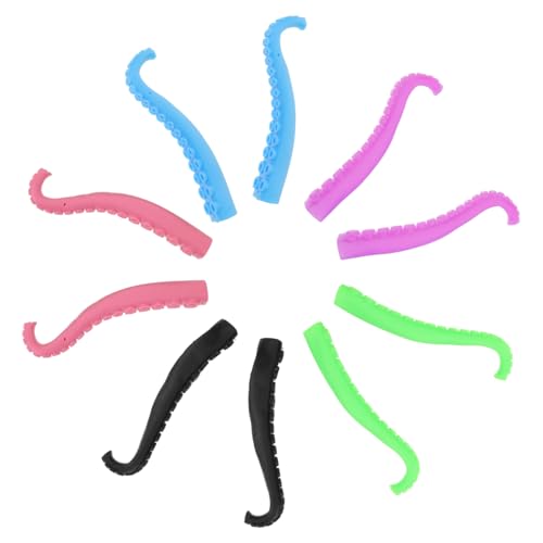 SOIMISS 10 Stück Fingerspielzeug Oktopus Finger Oktopus Partyzubehör Tier Partyzubehör Oktopus Figur Puppe Oktopus Tentakel Partygeschenke Oktopus Finger Oktopus Oktopus von SOIMISS