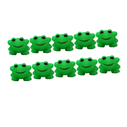 SOIMISS 10 Stück Frosch Das Im Spielt Badespielzeug Kinderspielzeug Geformtes Duschen Neugeborenes Grün SOIMISS 10 Stück Frosch Das Im Spielt Badespielzeug Kinderspielzeug Geformtes Duschen Neugeborenes Grün von SOIMISS