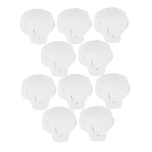 SOIMISS 10 Stück Mini -Kochhut Hutzubehör Mini-Ornamente zum Basteln Mini-Zylinder für Bastelarbeiten Mini-Puppenmütze Mini-Tops-Hüte kleine Hüte Kleiner Hut Kleiner Zylinder Stoff Weiß SOIMISS 10 Stück Mini -Kochhut Hutzubehör Mini-Ornamente zum Basteln Mini-Zylinder für Bastelarbeiten Mini-Puppenmütze Mini-Tops-Hüte kleine Hüte Kleiner Hut Kleiner Zylinder Stoff Weiß von SOIMISS