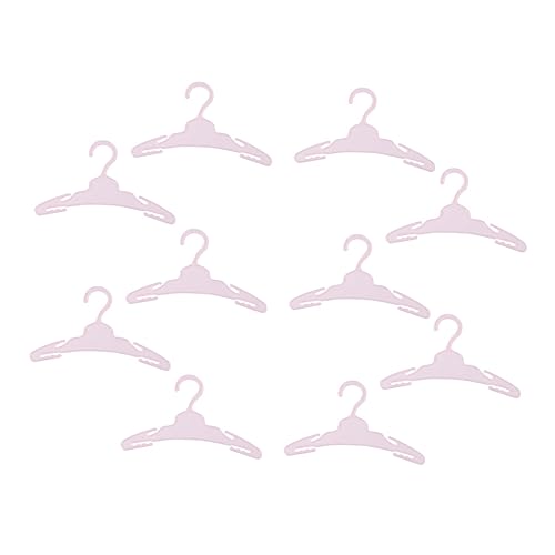 SOIMISS 10 Stück Mini Puppen Kleiderbügel aus Kunststoff für Puppenoutfits Aufbewahrung von Puppenkleidung für Kindergeburtstage und Feiertage SOIMISS 10 Stück Mini Puppen Kleiderbügel aus Kunststoff für Puppenoutfits Aufbewahrung von Puppenkleidung für Kindergeburtstage und Feiertage von SOIMISS