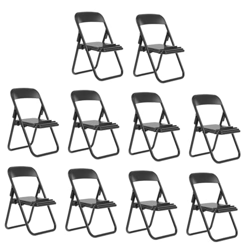 SOIMISS 10 Stück Schreibtisch Mini-Stuhl-Modell Puppenhaus-Miniaturen Telefonstuhl Mini-Hausstuhlmodell winzig Telefonständer büro Dekoration Mini Möbel Desktop-Telefonhalterung Abs Black SOIMISS 10 Stück Schreibtisch Mini-Stuhl-Modell Puppenhaus-Miniaturen Telefonstuhl Mini-Hausstuhlmodell winzig Telefonständer büro Dekoration Mini Möbel Desktop-Telefonhalterung Abs Black von SOIMISS