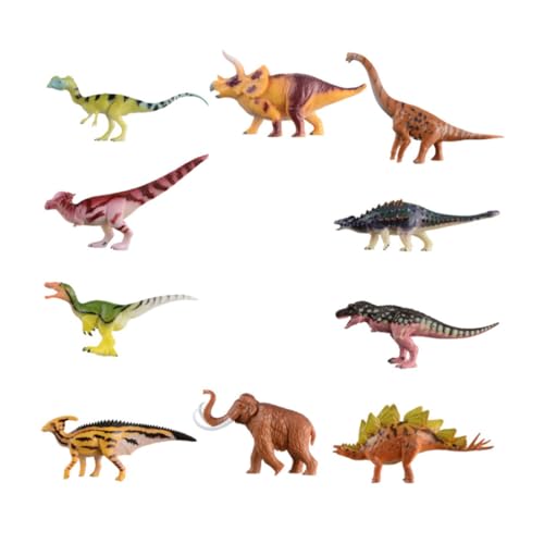 SOIMISS 10 Stück Teiliges Dinosaurier Realistische Farbenfrohe Kunststoff Modelle Pädagogisch Nützlich Leicht und Tragbar für Lernen und Sammeln Zuhause im Park Schule SOIMISS 10 Stück Teiliges Dinosaurier Realistische Farbenfrohe Kunststoff Modelle Pädagogisch Nützlich Leicht und Tragbar für Lernen und Sammeln Zuhause im Park Schule von SOIMISS