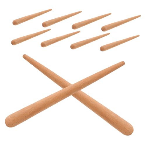 SOIMISS 10 Stück Teiliges Holz Rhythmusstäbe mit Doppelfunktion Schlagen und Kratzen für Orff Percussion Instrumente zur Musikalischen Früherziehung und Motorischen Entwicklung im SOIMISS 10 Stück Teiliges Holz Rhythmusstäbe mit Doppelfunktion Schlagen und Kratzen für Orff Percussion Instrumente zur Musikalischen Früherziehung und Motorischen Entwicklung im von SOIMISS