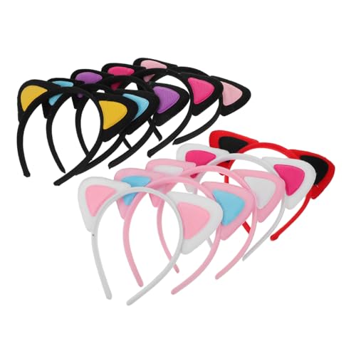 SOIMISS 10 Stück Teiliges Katzenohren Haarreif Weiches Plüsch Stirnband Elastisch Sicherer Sitz Für Cosplay Feiertage Themenpartys Zubehör SOIMISS 10 Stück Teiliges Katzenohren Haarreif Weiches Plüsch Stirnband Elastisch Sicherer Sitz Für Cosplay Feiertage Themenpartys Zubehör von SOIMISS