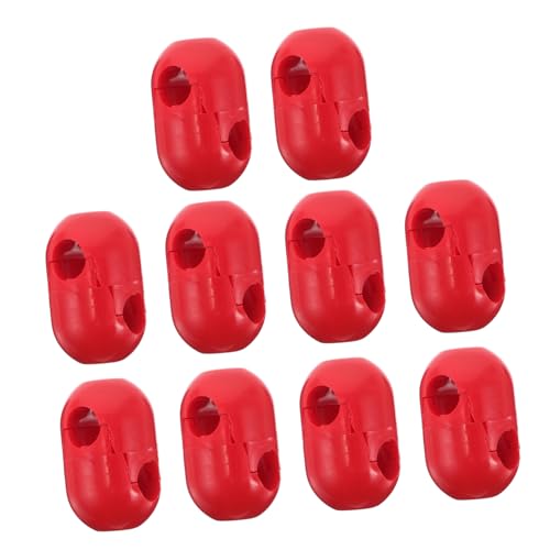 SOIMISS 10 Stück Teiliges Kletternetz Zubehör Outdoor Spielplatz Förmige Kunststoff Buckles für Kletterseile Vielseitig Einsetzbar für Indoor und Outdoor Spielgeräte SOIMISS 10 Stück Teiliges Kletternetz Zubehör Outdoor Spielplatz Förmige Kunststoff Buckles für Kletterseile Vielseitig Einsetzbar für Indoor und Outdoor Spielgeräte von SOIMISS