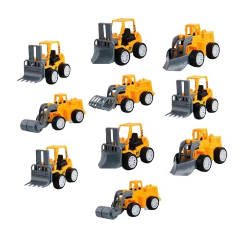 SOIMISS 10 Stück Teiliges Mini Baufahrzeug Pull Back Auto für Kunststoff Baustellenfahrzeuge Bagger Robustes Kreativität und Orientierungsspiel SOIMISS 10 Stück Teiliges Mini Baufahrzeug Pull Back Auto für Kunststoff Baustellenfahrzeuge Bagger Robustes Kreativität und Orientierungsspiel von SOIMISS