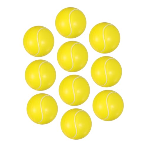 SOIMISS 10 Stück Teiliges Mini Tennisbälle für Weiche Schaumstoff Squeeze Bälle Bunte Stressbälle Teilen Leichte Kompakte Sportsbälle für Teens von SOIMISS