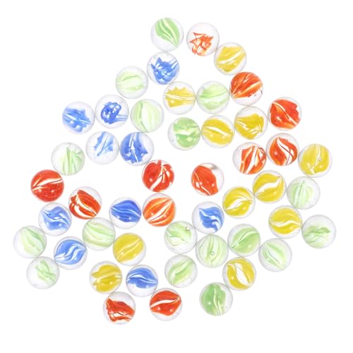 SOIMISS 100 Stück Bunte Glasmarbles Hochwertige Glasmurmeln für Bastelprojekte Dekoration und Spiele für Garten Aquarium und Retro Fidget SOIMISS 100 Stück Bunte Glasmarbles Hochwertige Glasmurmeln für Bastelprojekte Dekoration und Spiele für Garten Aquarium und Retro Fidget von SOIMISS