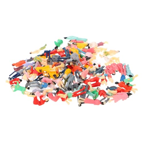 SOIMISS 100 Stück Maßstab Bunte Modellbau Figuren für Sandtisch Zubehör Architektur Miniatur Landschaft DIY SOIMISS 100 Stück Maßstab Bunte Modellbau Figuren für Sandtisch Zubehör Architektur Miniatur Landschaft DIY von SOIMISS
