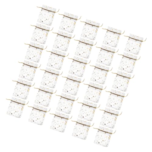 SOIMISS 100 Stück Netztasche Partydekorationen Würfel Zimmerdekoration Gäste Fiesta geschenkverpackung hochzeitsdekoration Sachet-Beutel Schmuckbeutel zu verkaufen Organza Golden von SOIMISS