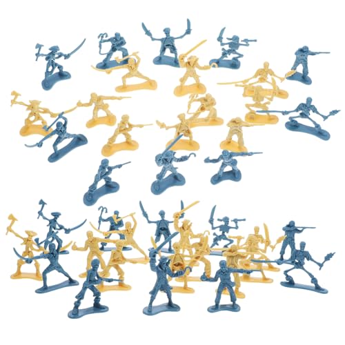 SOIMISS 100 Stück Piratensoldaten Modelle Piratenspielzeug Mini Piratenspielzeug Piratendekorationen Soldatenfiguren Piratenspiel Kleine Leute Spielzeugfigur Dekoration von SOIMISS