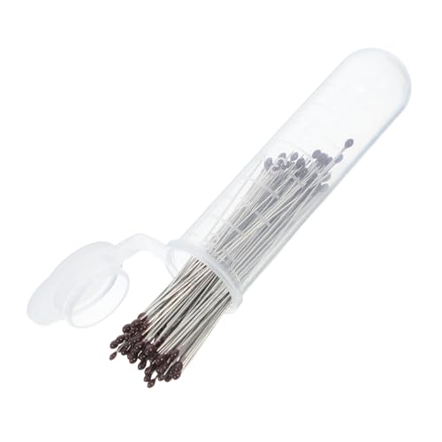 SOIMISS 100 Stück Probenfixierungsstift werkzeug Montage Bausatz Führung Anzeige Flügel Festsetzung Entomologie Ersatz montieren Schmetterling Rostfreier Stahl Silver von SOIMISS