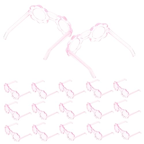 SOIMISS 100 Stück Puppenhaus Brillen Zubehör Mini Sonnenbrillen und Eyeglasses für Puppen Kreative Requisiten für Ankleide Spaß Transparent mit Roten Akzenten SOIMISS 100 Stück Puppenhaus Brillen Zubehör Mini Sonnenbrillen und Eyeglasses für Puppen Kreative Requisiten für Ankleide Spaß Transparent mit Roten Akzenten von SOIMISS