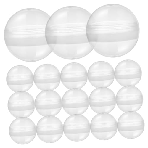 SOIMISS 100 Stück Transparente Leere Kugeln Nachfüllbare Runde Geschenkverpackungen Clevere Aufbewahrung für Spielzeugautomaten Partygeschenke Bastelbedarf Vielseitig Verwendbar SOIMISS 100 Stück Transparente Leere Kugeln Nachfüllbare Runde Geschenkverpackungen Clevere Aufbewahrung für Spielzeugautomaten Partygeschenke Bastelbedarf Vielseitig Verwendbar von SOIMISS