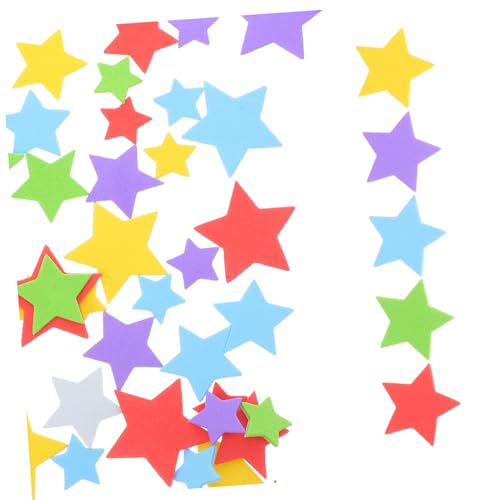 SOIMISS 10Er-Packungen Bunte Selbstklebende Bastelsterne für Kreative Kinderprojekte Schuldekoration und Partys Fördert Kreativität und Lernspaß SOIMISS 10Er-Packungen Bunte Selbstklebende Bastelsterne für Kreative Kinderprojekte Schuldekoration und Partys Fördert Kreativität und Lernspaß von SOIMISS
