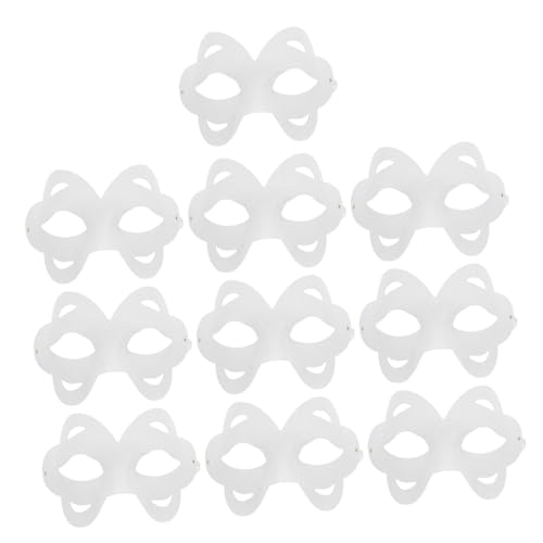 SOIMISS 10Stücke DIY Papiermasken zum Bemalen für Halloween Partys Theater und Cosplay Leicht Tragbar und Sicher für Kreative Bastelprojekte SOIMISS 10Stücke DIY Papiermasken zum Bemalen für Halloween Partys Theater und Cosplay Leicht Tragbar und Sicher für Kreative Bastelprojekte von SOIMISS