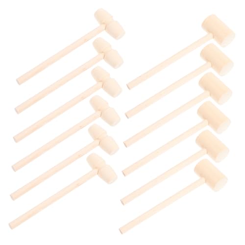 SOIMISS 12 Stück Kleine Schlägerspielzeug Kleinkind Hammer Bildungsspielzeug Basteln Für Mini Kuchenholzschlägel Kuchenschlägel Holzhämmer Kuchenhämmer Hölzern SOIMISS 12 Stück Kleine Schlägerspielzeug Kleinkind Hammer Bildungsspielzeug Basteln Für Mini Kuchenholzschlägel Kuchenschlägel Holzhämmer Kuchenhämmer Hölzern von SOIMISS