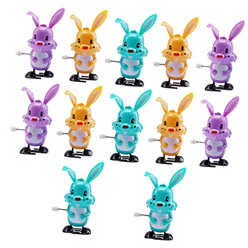 SOIMISS 12 Stück Teiliges Aufziehspielzeug Ostern Bunte Kaninchen für Jungen und Mädchen für Ostereier Suche und Party Sicher und Langlebig Batteriefrei und Interaktiv SOIMISS 12 Stück Teiliges Aufziehspielzeug Ostern Bunte Kaninchen für Jungen und Mädchen für Ostereier Suche und Party Sicher und Langlebig Batteriefrei und Interaktiv von SOIMISS