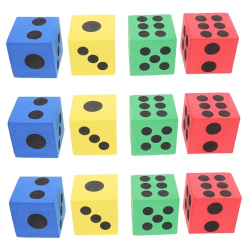 SOIMISS 12 Stück Teiliges Bunte Eva Schaumwürfel Leichte Geräuscharme Würfel für Vielseitig Einsetzbar für Mathe Spiele Klassenraumaktivitäten Partys und Lernspiele SOIMISS 12 Stück Teiliges Bunte Eva Schaumwürfel Leichte Geräuscharme Würfel für Vielseitig Einsetzbar für Mathe Spiele Klassenraumaktivitäten Partys und Lernspiele von SOIMISS