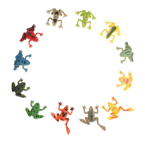 SOIMISS 12 Stück Teiliges Froschspielzeug Realistische Modelle Bunte Simulation für Lernspielzeug Aquarium Garten Dekoration Feinmotorik und Eltern Junge Mädchen Kommunikation SOIMISS 12 Stück Teiliges Froschspielzeug Realistische Modelle Bunte Simulation für Lernspielzeug Aquarium Garten Dekoration Feinmotorik und Eltern Junge Mädchen Kommunikation von SOIMISS