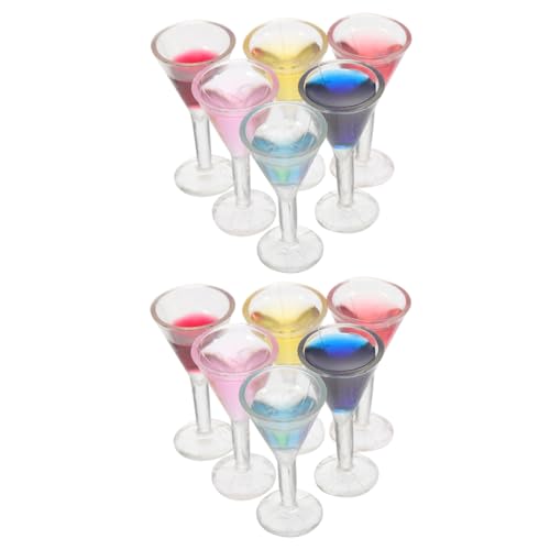 SOIMISS 12 Stück Teiliges Miniatur Cocktail Dekoration für Puppenhaus Realistische Wein Gläser Zubehör Dekorative Accessoires für Mini Häuser Hochwertige Langlebige Materialien für SOIMISS 12 Stück Teiliges Miniatur Cocktail Dekoration für Puppenhaus Realistische Wein Gläser Zubehör Dekorative Accessoires für Mini Häuser Hochwertige Langlebige Materialien für von SOIMISS