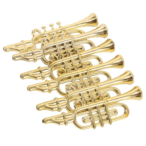 SOIMISS 12 Stück Teiliges Miniatur musikinstrumente aus Robustem Kunststoff DIY Weihnachtsbaumschmuck für Puppenhaus mit Trompete und Saxophon Vielseitige Christbaumdeko und Festliche SOIMISS 12 Stück Teiliges Miniatur musikinstrumente aus Robustem Kunststoff DIY Weihnachtsbaumschmuck für Puppenhaus mit Trompete und Saxophon Vielseitige Christbaumdeko und Festliche von SOIMISS