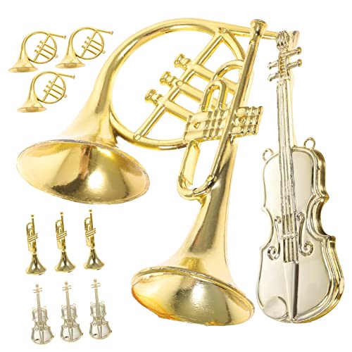 SOIMISS 12 Stück Teiliges Musikinstrumente Weihnachtsbaum Deko Violinen Trompeten für Kreative Weihnachtsgestaltung Bastelprojekte und Weihnachtsbaum Schmuck SOIMISS 12 Stück Teiliges Musikinstrumente Weihnachtsbaum Deko Violinen Trompeten für Kreative Weihnachtsgestaltung Bastelprojekte und Weihnachtsbaum Schmuck von SOIMISS
