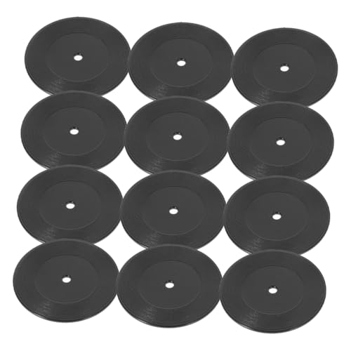 SOIMISS 12 Stück Teiliges Schallplatten Modell für Puppenhaus Dekoration Vintage Langlebig und Vielseitig Einsetzbar für DIY Projekte und Kreative Szenen SOIMISS 12 Stück Teiliges Schallplatten Modell für Puppenhaus Dekoration Vintage Langlebig und Vielseitig Einsetzbar für DIY Projekte und Kreative Szenen von SOIMISS