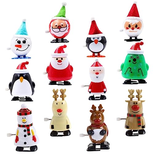 SOIMISS 12 Stück Teiliges Weihnachtsaufziehspielzeug Set mit Lustigem Santa Claus Design Sichere Mini Spielzeuge für Kinderparty Stabile Mechanik Weihnachtsdeko und Geschenkideen SOIMISS 12 Stück Teiliges Weihnachtsaufziehspielzeug Set mit Lustigem Santa Claus Design Sichere Mini Spielzeuge für Kinderparty Stabile Mechanik Weihnachtsdeko und Geschenkideen von SOIMISS