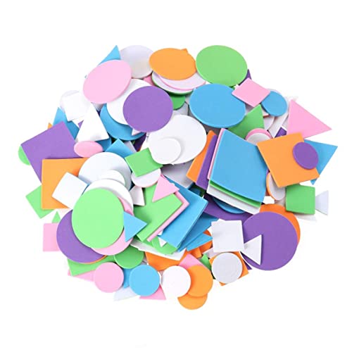 SOIMISS 1250 Stück Eva Geometrische Form Aufkleber in Selbstklebende Schaumstoff Sticker für Bastelprojekte und Schulmaterialien Zufällige Gemischte Farben SOIMISS 1250 Stück Eva Geometrische Form Aufkleber in Selbstklebende Schaumstoff Sticker für Bastelprojekte und Schulmaterialien Zufällige Gemischte Farben von SOIMISS