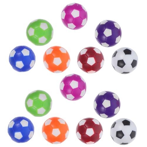 SOIMISS 14 Stück Teiliges Bunte Kickerbälle Tischfußball Ersatzbälle für Mini Tischkicker Tischfußballspiel mit Nahtlosem Glattem Design für Verbessertes Spielvergnügen SOIMISS 14 Stück Teiliges Bunte Kickerbälle Tischfußball Ersatzbälle für Mini Tischkicker Tischfußballspiel mit Nahtlosem Glattem Design für Verbessertes Spielvergnügen von SOIMISS