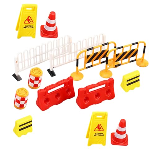 SOIMISS 14 Stück Teiliges Verkehrsschilder Spielset für Miniatur Verkehrshütchen Straßensperren und Lernspielzeug für Kleinkinder Verkehrserziehung und Kreativität SOIMISS 14 Stück Teiliges Verkehrsschilder Spielset für Miniatur Verkehrshütchen Straßensperren und Lernspielzeug für Kleinkinder Verkehrserziehung und Kreativität von SOIMISS