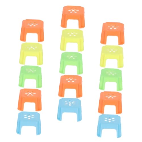 SOIMISS 15 Stück Miniatur Hocker Teiliges aus Kunststoff Handliche Mini Stühle für Puppenhaus Dekoration und Bastelbedarf Moderne Kleine Möbel für Puppen und Miniaturhäuser SOIMISS 15 Stück Miniatur Hocker Teiliges aus Kunststoff Handliche Mini Stühle für Puppenhaus Dekoration und Bastelbedarf Moderne Kleine Möbel für Puppen und Miniaturhäuser von SOIMISS