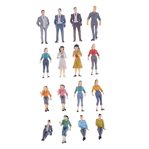 SOIMISS 16 Stück Miniaturfiguren Bunte Menschen Figuren für Puppenhaus und Modelleisenbahn Zufällige Designs für Kreative Projekte und Schulmodelle Zufällige Farbe Zufällige Farbe SOIMISS 16 Stück Miniaturfiguren Bunte Menschen Figuren für Puppenhaus und Modelleisenbahn Zufällige Designs für Kreative Projekte und Schulmodelle Zufällige Farbe Zufällige Farbe von SOIMISS