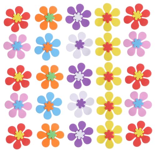 SOIMISS 160 Stück Teiliges Eva Moosgummi Sticker Bunte Selbstklebende Blumenformen für DIY Basteln Fenster Dekoration Mädchen Zimmer Wandkunst Zufällige Farbe Zufällige Farbe SOIMISS 160 Stück Teiliges Eva Moosgummi Sticker Bunte Selbstklebende Blumenformen für DIY Basteln Fenster Dekoration Mädchen Zimmer Wandkunst Zufällige Farbe Zufällige Farbe von SOIMISS