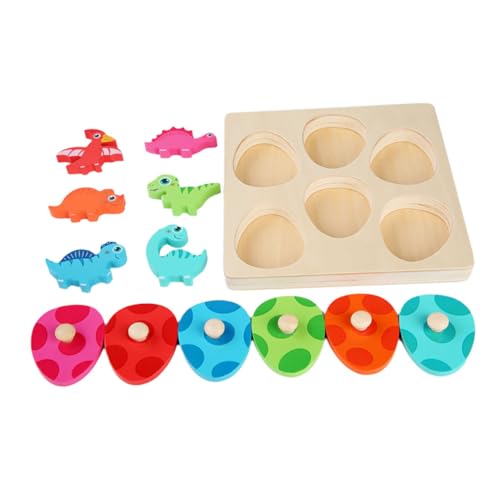 SOIMISS 1Satz Holzpuzzle Dinosaurier Ei Puzzle Pädagogisches Kognitives für Jungen und Mädchen für Frühe Entwicklung und Eltern Junge Mädchen Interaktion SOIMISS 1Satz Holzpuzzle Dinosaurier Ei Puzzle Pädagogisches Kognitives für Jungen und Mädchen für Frühe Entwicklung und Eltern Junge Mädchen Interaktion von SOIMISS