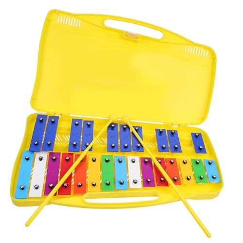SOIMISS 1Satz Metallophon für Percussion für Kleinkinder Fördert Fingerfertigkeit und Hand Auge Koordination Farbenfrohes Design für Mehr Spielspaß von SOIMISS