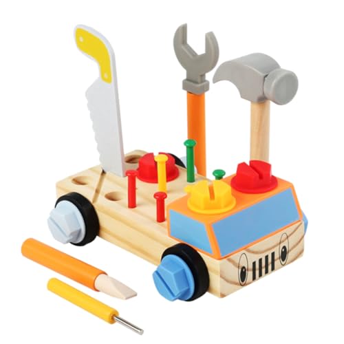 SOIMISS 1Satz Werkzeugspielzeug für Montessori DIY Nuss mit Schraubendreher Frühpädagogisches Lernspielzeug zur Motorischer Fähigkeiten und Intelligenz SOIMISS 1Satz Werkzeugspielzeug für Montessori DIY Nuss mit Schraubendreher Frühpädagogisches Lernspielzeug zur Motorischer Fähigkeiten und Intelligenz von SOIMISS