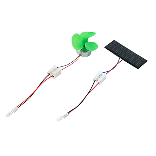 SOIMISS 1Satz Windgenerator Solar Generator für Schüler Wissenschaftliches Experimentier für Naturwissenschaftlichen Unterricht DIY Lernspielzeug Kreativität von SOIMISS