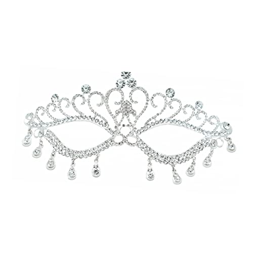 SOIMISS 1Stk Maske halloween masquerade the mask goldhochzeit weihnachts party wundrrschön unikal masks festlich Kostüm gruselig Gesicht Mardi Gras Mask Plüsch kleidung Platte Silver SOIMISS 1Stk Maske halloween masquerade the mask goldhochzeit weihnachts party wundrrschön unikal masks festlich Kostüm gruselig Gesicht Mardi Gras Mask Plüsch kleidung Platte Silver von SOIMISS