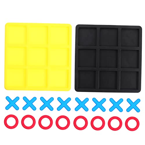 SOIMISS 2 Boxen Taktiles Jumbo Spiel Kinderpartyspiele Brettspiel Kleines Tic Toe Senioren Familienspiele Puzzlespiel Puzzles Für Erwachsene Spielzeugspiele Umweltfreundlicher von SOIMISS
