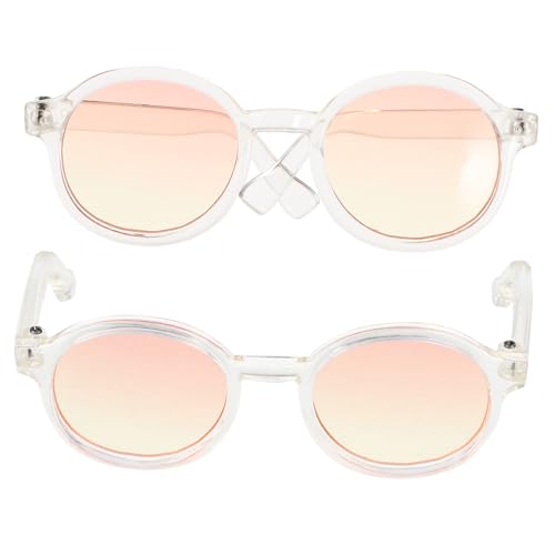 SOIMISS 2 Paare Mini Sonnenbrillen für Puppen Dekorative Kunststoff Brillen Modische Puppenbrillen Leichtes An Ausziehen DIY Accessoires für Puppenkostüme Geschenk für Jugendliche SOIMISS 2 Paare Mini Sonnenbrillen für Puppen Dekorative Kunststoff Brillen Modische Puppenbrillen Leichtes An Ausziehen DIY Accessoires für Puppenkostüme Geschenk für Jugendliche von SOIMISS