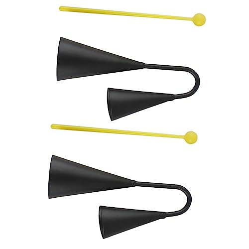 SOIMISS 2 Sätze Doppelset Cowbell für Robustes Metall Schlaginstrument mit Sicherem Doppelohren Design Klarer für Musikspielzeug Sportevents und Percussion Training SOIMISS 2 Sätze Doppelset Cowbell für Robustes Metall Schlaginstrument mit Sicherem Doppelohren Design Klarer für Musikspielzeug Sportevents und Percussion Training von SOIMISS