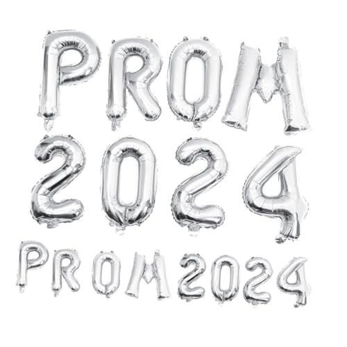 SOIMISS 2 Sätze Graduation Balloons Silber Prom Party Dekoration Luftballons Party Deko Zubehör Fotorequisiten für Abschlussfeier Einfache Anwendung Vielseitig Einsetzbar SOIMISS 2 Sätze Graduation Balloons Silber Prom Party Dekoration Luftballons Party Deko Zubehör Fotorequisiten für Abschlussfeier Einfache Anwendung Vielseitig Einsetzbar von SOIMISS